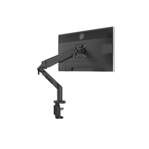 Black Single Monitor Mount Back